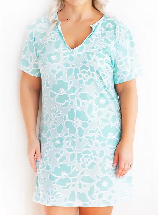 Let's Get Tropical Short Sleeve Dress
