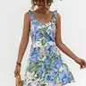 Sleeveless Printed Dress